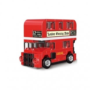 لگو اتوبوس 2 طبقه عقب کش مدل 22026