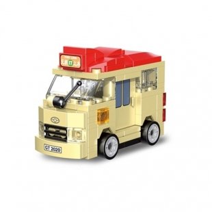 لگو ماشین عقب کش مدل ون مسافرتی مدل 22025