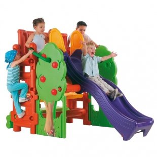 سرسره کودک طرح درخت سيب Feber مدل 2889