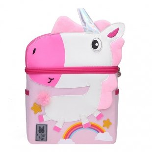 کوله پشتی کودک دخترانه طرح یونیکورن مدل 40354