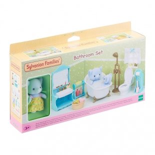 ست حمام و فیل خانواده سیلوانیان sylvanian families 5380