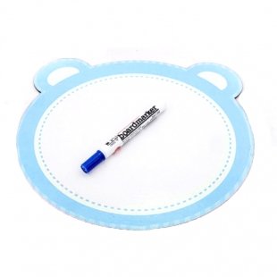 تخته وایت برد عروسکی آبی مدل 3144