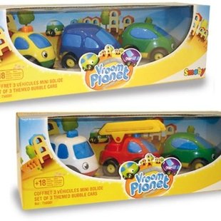 ماشین ضد ضربه 3عددی smoby کد750001