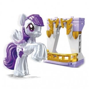 لگو پونی سفید بنفش کد SY1449C