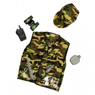 لباس مشاغل کودک مدل کماندو کد 3200