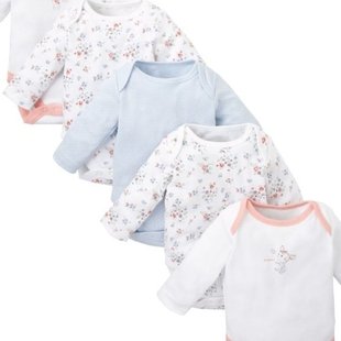 لباس بادی دخترانه گلدار mothercare