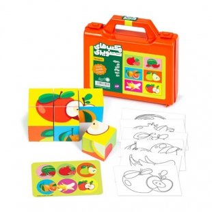 مکعب‌های تصویری - میوه‌ها کد 810572