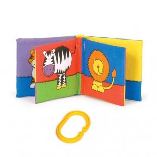 کتاب پارچه‌ای  نی نی کوچولو مدل حیوانات جنگل کد 3585794