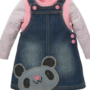 سارافون با لباس طرح جین mothercare