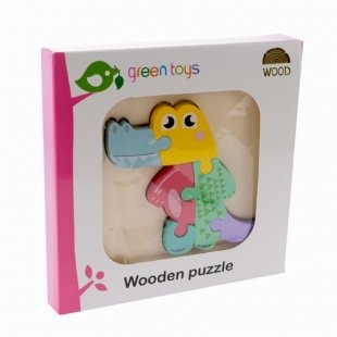 پازل چوبی جاگذاری طرح تمساح کد 1626