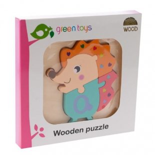 پازل چوبی جاگذاری طرح جوجه تیغی کد 1626