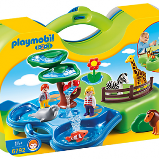 دریاچه باغ وحش پلی موبيل مدل take along zoo & aquarium 6792