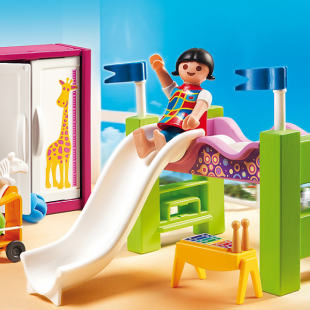 ساختني پلي موبيل مدل children's room with loft bed 5579