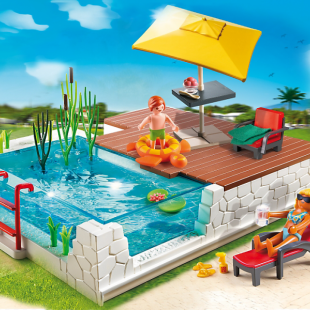 built in swimming pool کد5575