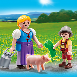 country woman and boy dou pack كد5514