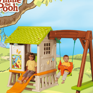 کلبه با تاب و سرسره کودک smoby کد310463