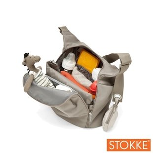 کیف لوازم نوزاد بژ stokke