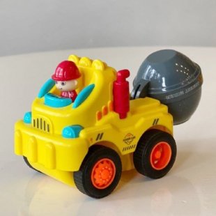 اسباب بازی ماشین میکسر قدرتی زرد کد 89915d