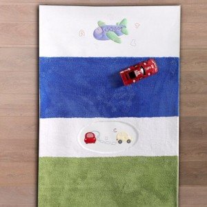 فرش اتاق کودک طرح kidboo traffic jam