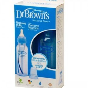 شیشه شیر 240سی سی دوتایی کد 212 Dr Brown's