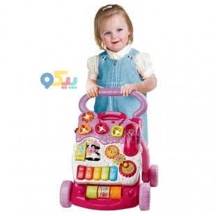 واکر کودک صورتی وی تک vtech کد 061773