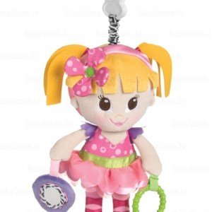 عروسک گیره دار دختر صورتی playgroکد181202