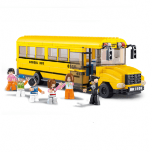 بلوک 382تکه اتوبوس مدرسه کد Sluban M38-B0506