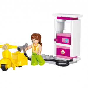 بلوک 37 تکه پمپ بنزین کد Sluban  M38-B0518