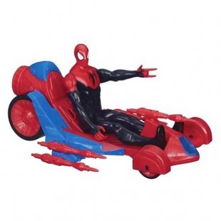 اکشن فیگور مرد عنکبوتی با ماشین کد 8491A