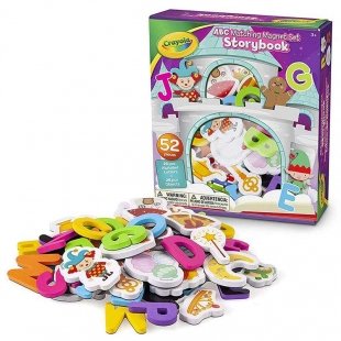 حروف و اشکال مگنتی 52 تکه crayola کد 994802