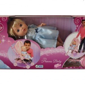 عروسک با کالسکه صورتی barbiee کد116711