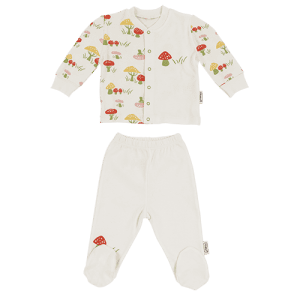 ست بلوز و شلوار طرح قارچ ارگانیک organix_penguin