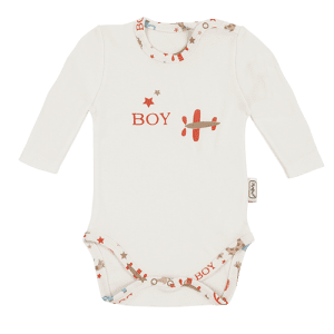 بادی آستین بلند هواپیما ارگانیک organix_penguin