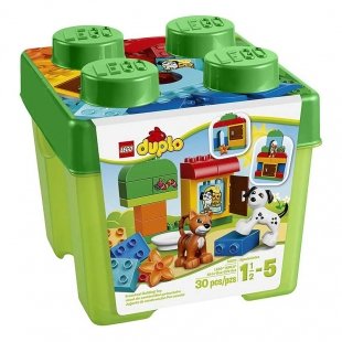 لگو دوپلو حیوانات سطلی کد 10570