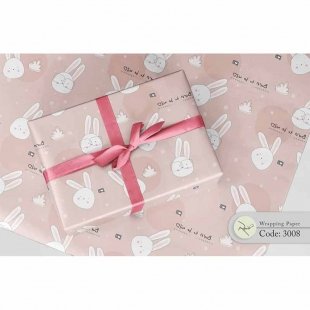 کاغذ کادو یک رو کد 3008