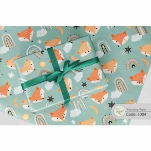 کاغذ کادو یک رو کد 3004