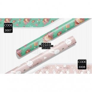 کاغذ کادو یک رو کد 3007