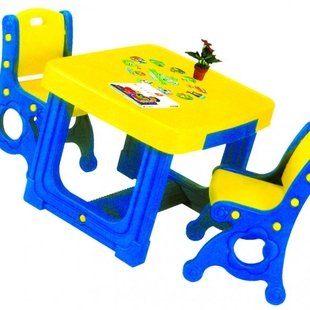 میز و صندلی تحریر/ غذا خوری 2 نفره مدل پرنسسhaenim PIC-7004