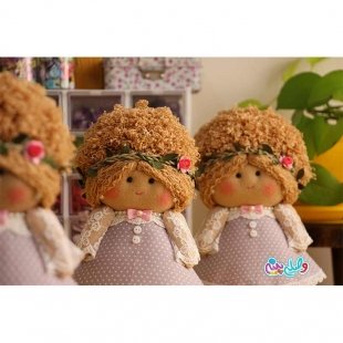 عروسک دخترانه وصله پینه کد 3751274