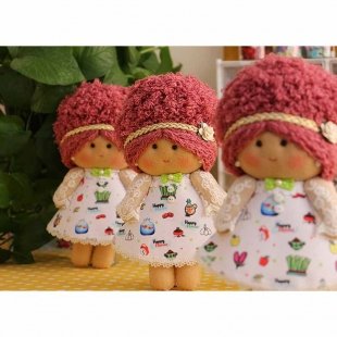 عروسک دخترانه وصله پینه کد 3751642