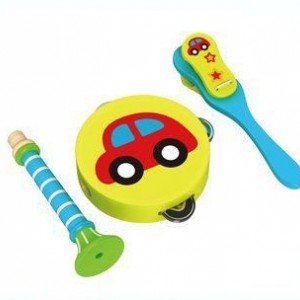 ست چوبی موسیقی 3تکه tooky_toys کدtkb524