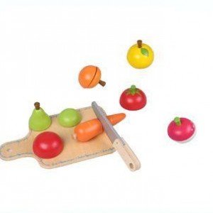 ست سبزیجات 14تکه چوبیtooky_toys224