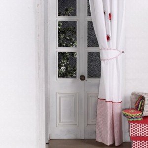 پرده اتاق کودک kidboo طرح Little Ladybug