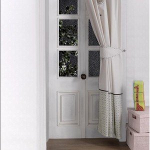 پرده اتاق کودک kidboo طرح cute bear beige