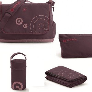 کیف لوازم نوزاد4تکه concord city 2015 مدل 0967n