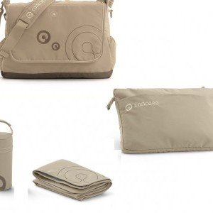 کیف لوازم نوزاد4تکه concord city 2015 مدل 0964n