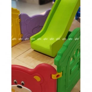 پارک بازی کودک با سرسره پیکو مدل 7 ضلعی