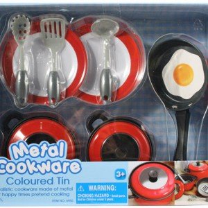 ست ماهی تابه فلزی 10 تکه playgo کد6950