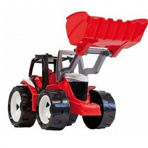 powerful giants tractor with shovel redکد2055