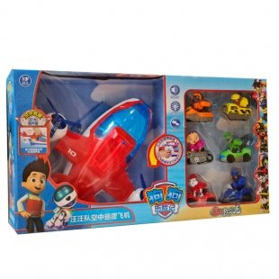 هواپیما اسباب بازی سگهای نگهبان با فیگور کد 2137A